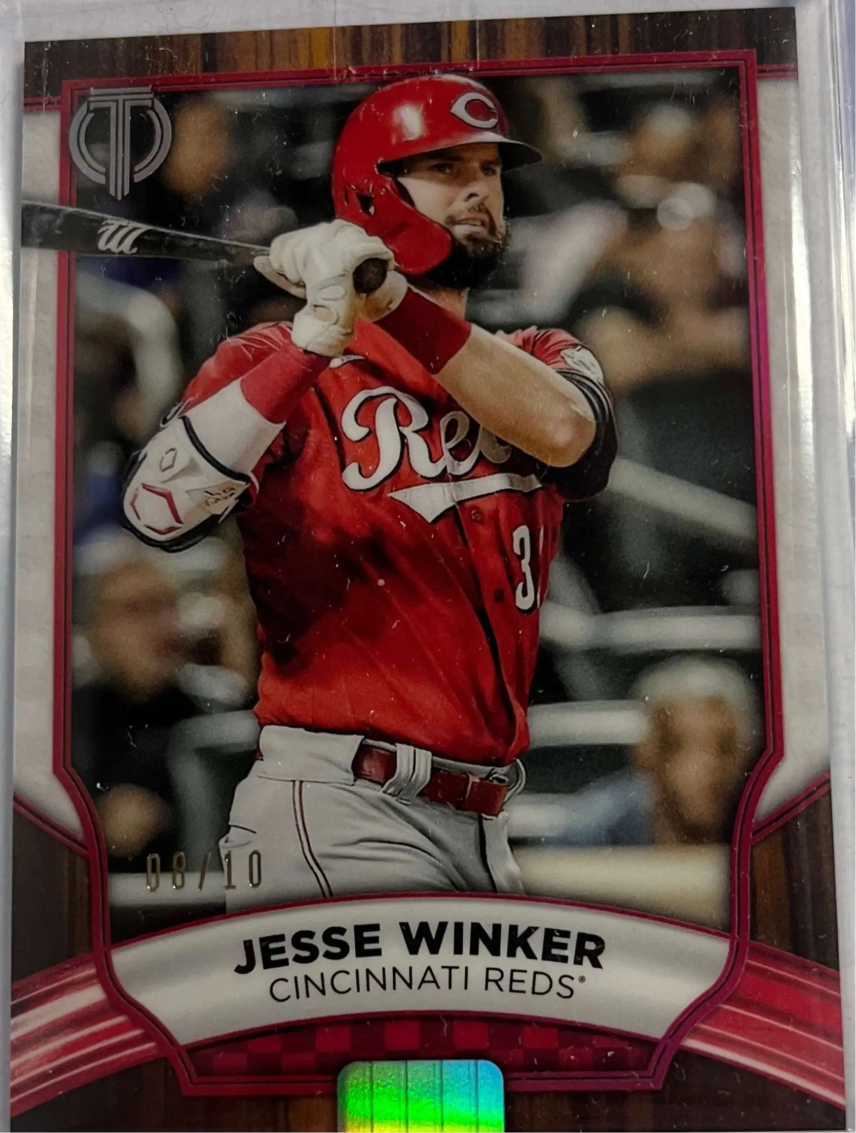 MLB 2022 Tribute Baseball Jesse Winker 810 Trading Card 12 Gold Topps -  ToyWiz