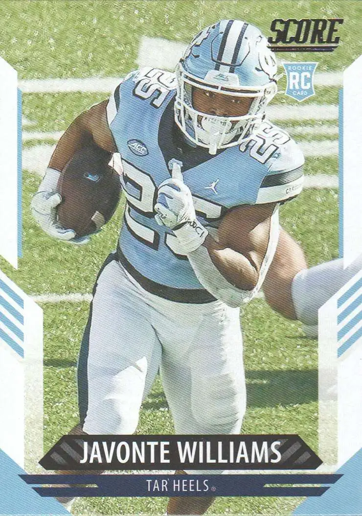 NFL 2021 Panini Score Football Javonte Williams #312 [Rookie]