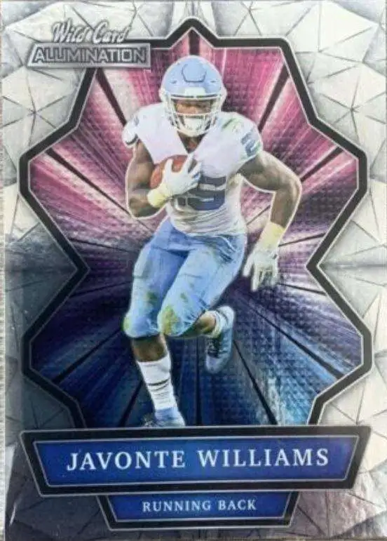 Javonte Williams 2021 Panini Chronicles Prestige Rookie Card No 226