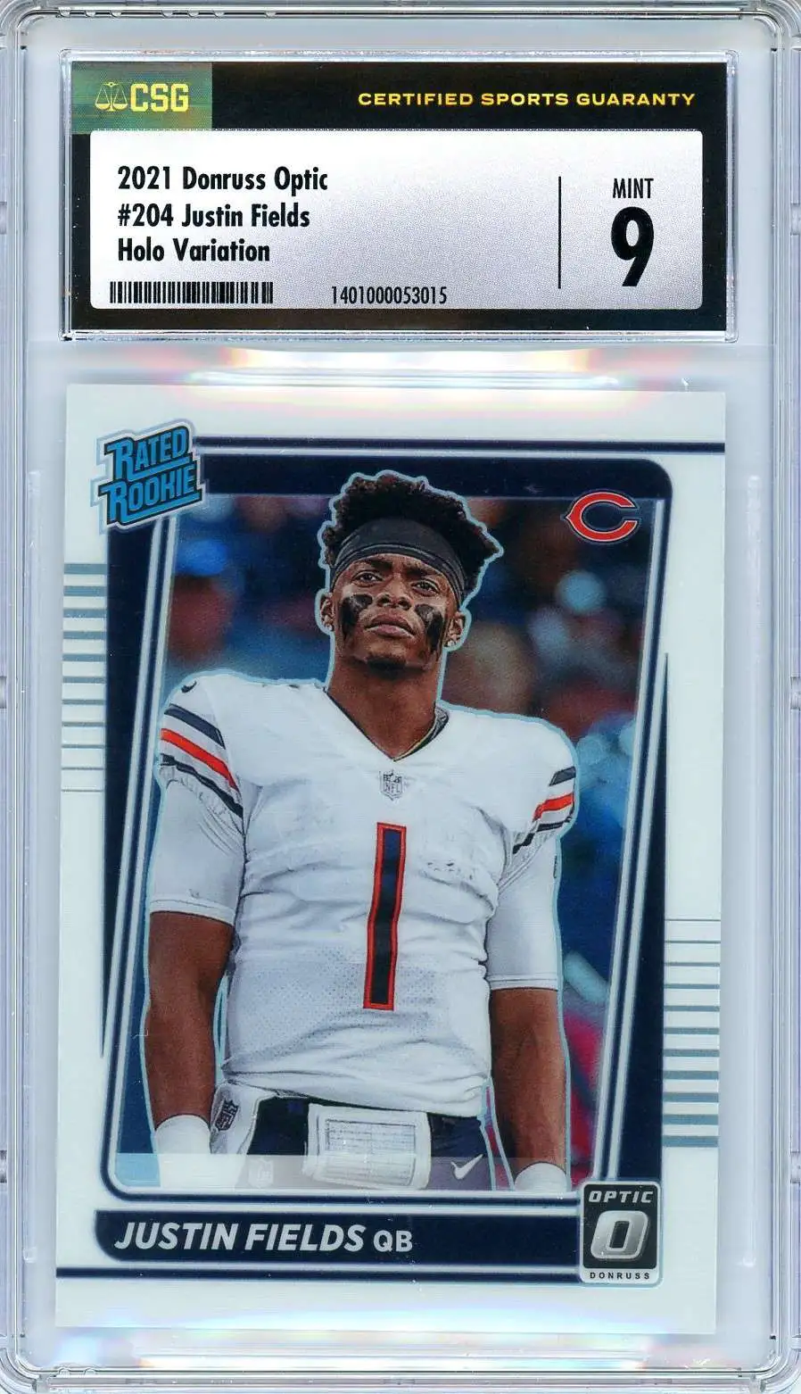 NFL 2021 Donruss Football Single Card Justin Fields 253 Rated Rookie -  ToyWiz