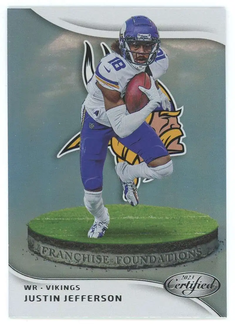 NFL 2023 Panini Certified Franchise Foundations Justin Jefferson FF-2