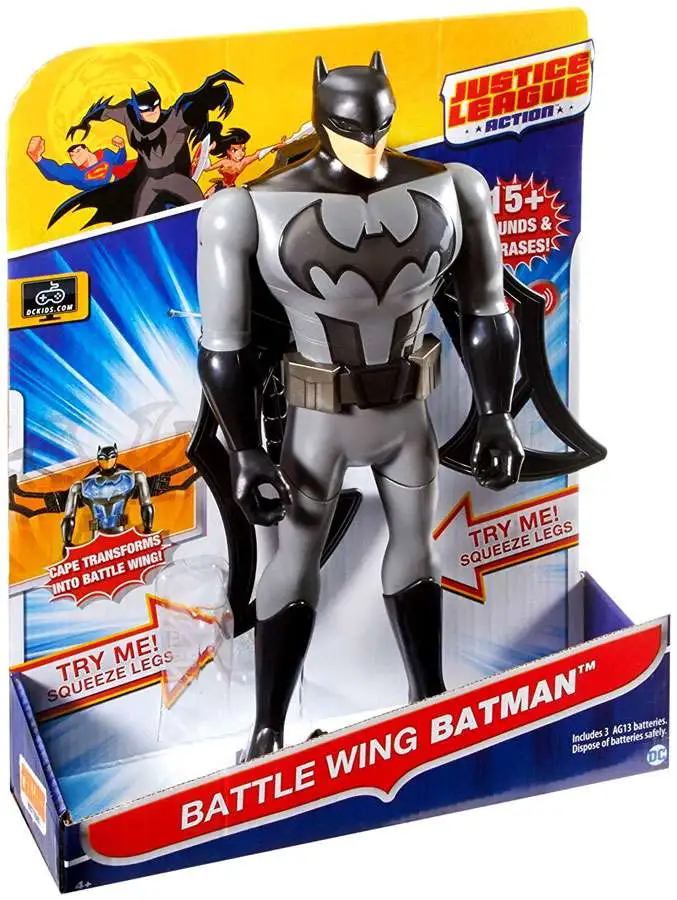 Justice League Action JLA Battle Wing Batman 12 Action Figure Mattel ...