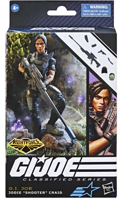 GI Joe Classified Series Jodie "Shooter" Craig Exclusive Action Figure