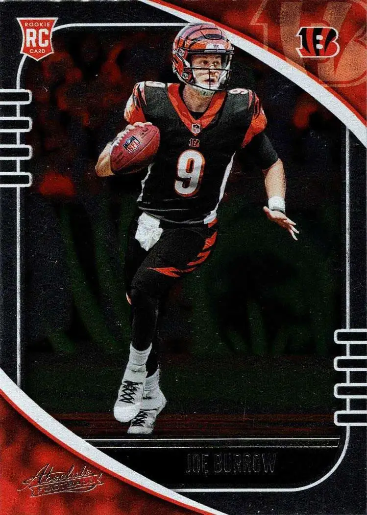 NFL Cincinatti Bengals 2020 Absolute Football Single Card Joe Burrow 158  Rookie Card - ToyWiz