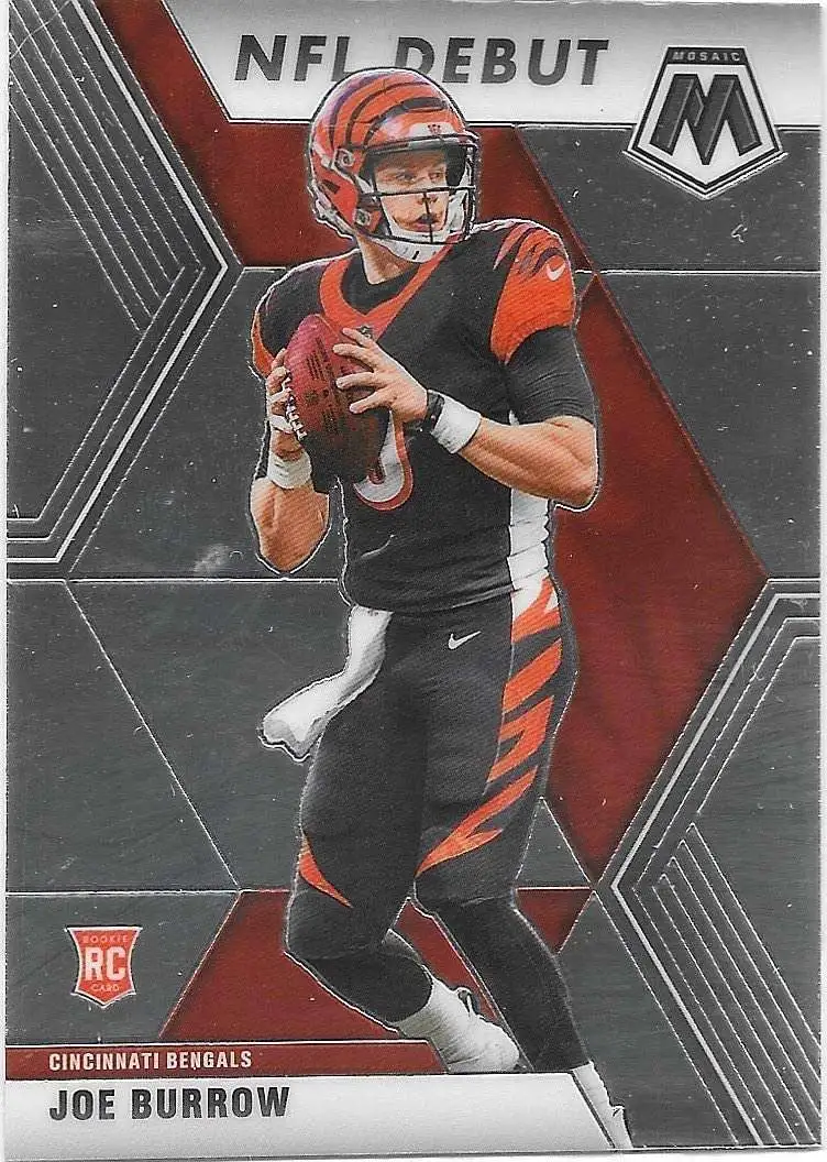 2020 Mosaic NFL Debut Joe Burrow #261 [Rookie]