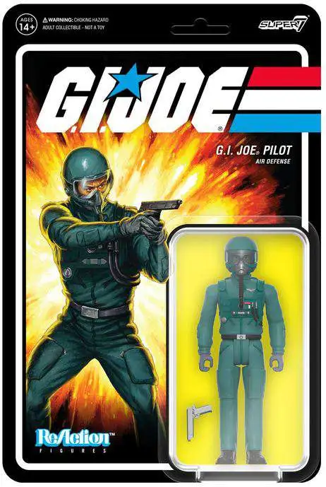 ReAction GI Joe Wave 7 G.I. Joe Pilot Action Figure [Facemask]