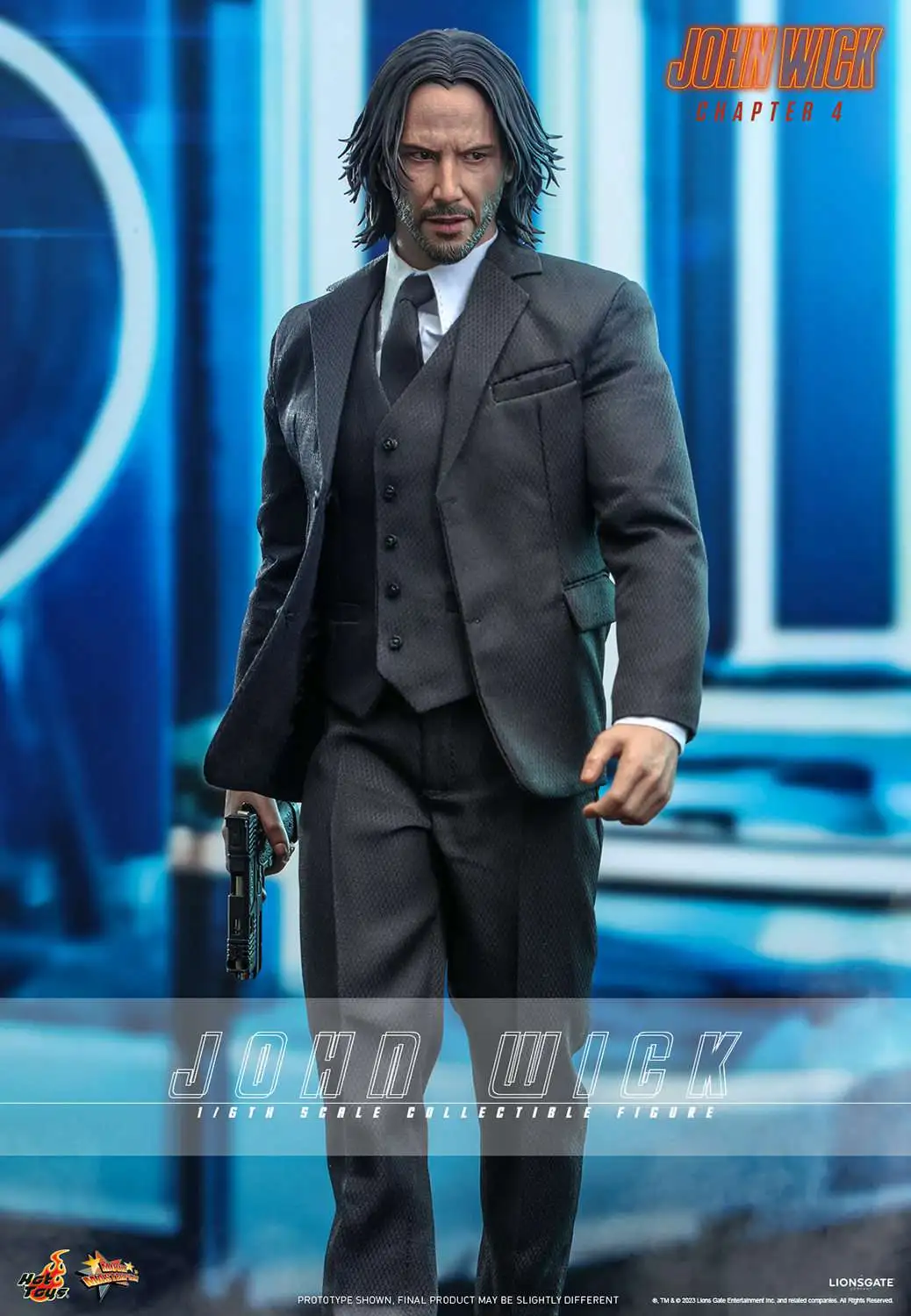 John Wick: Chapter 4 Movie Masterpiece John Wick 12-Inch Collectible 1/6 Scale Figure [Chapter 4] (Pre-Order ships November)