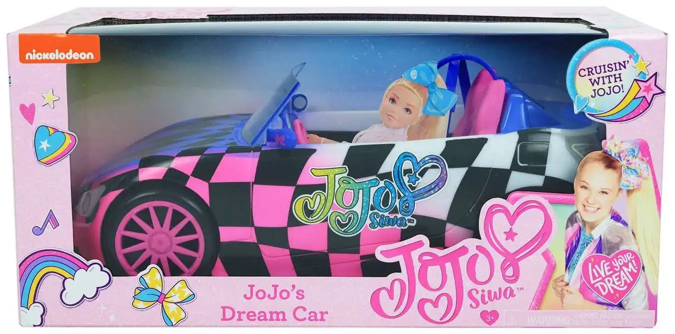 Nickelodeon JoJo Siwa JoJos Dream Car Vehicle 2021 Just Play ToyWiz