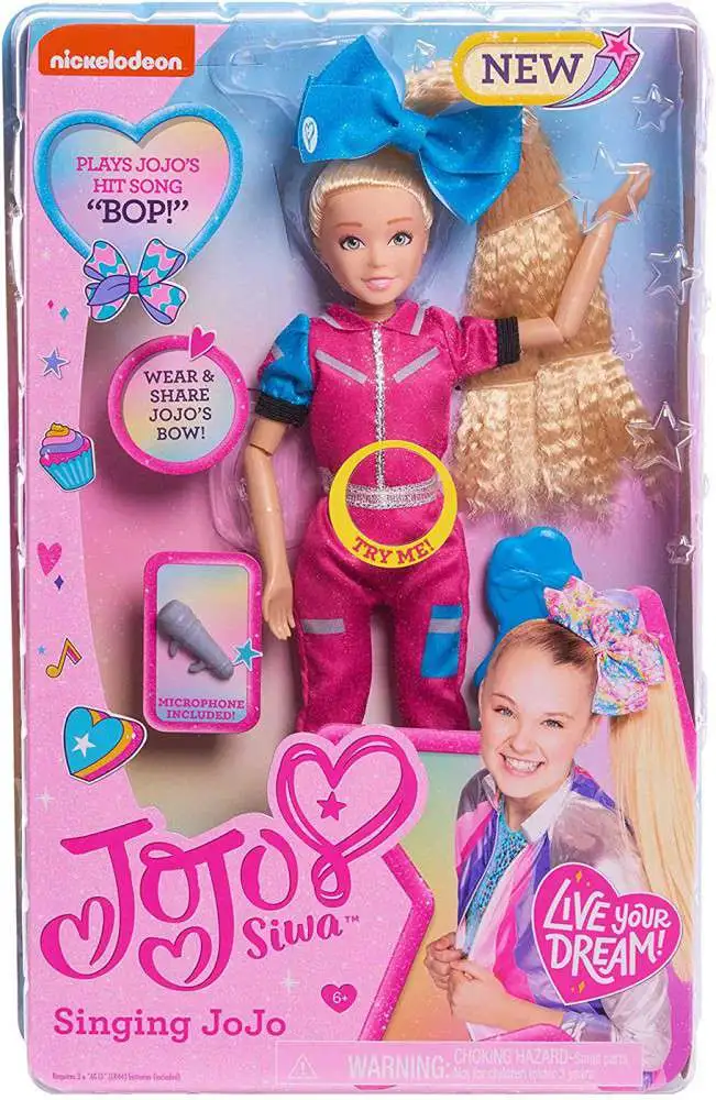 Nickelodeon JoJo Siwa Singing JoJo Doll BOP Just Play - ToyWiz
