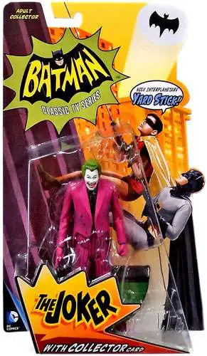 Batman 1966 TV Series Series 2 The Joker Action Figure [Damaged Package]