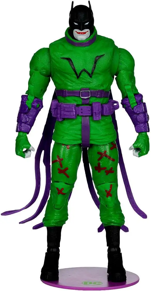 McFarlane Toys DC Multiverse Gold Label Collection Batman Action Figure [Last Knight on Earth, Jokerized]