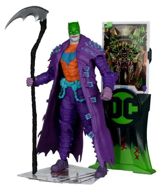 McFarlane Toys DC Multiverse Gold Label Collection Jokerized Batman Exclusive Action Figure [Dark Nights: Death Metal]
