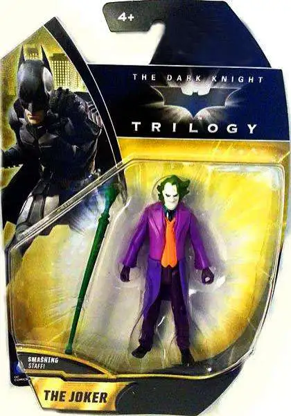 Batman The Dark Knight The Joker Exclusive Action Figure Smashing Staff  Mattel Toys - ToyWiz