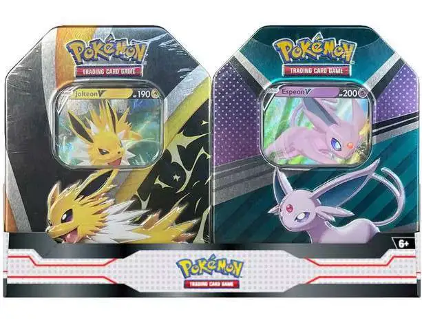 Here's What The Pokémon TCG Eevee Evolution Tins Include