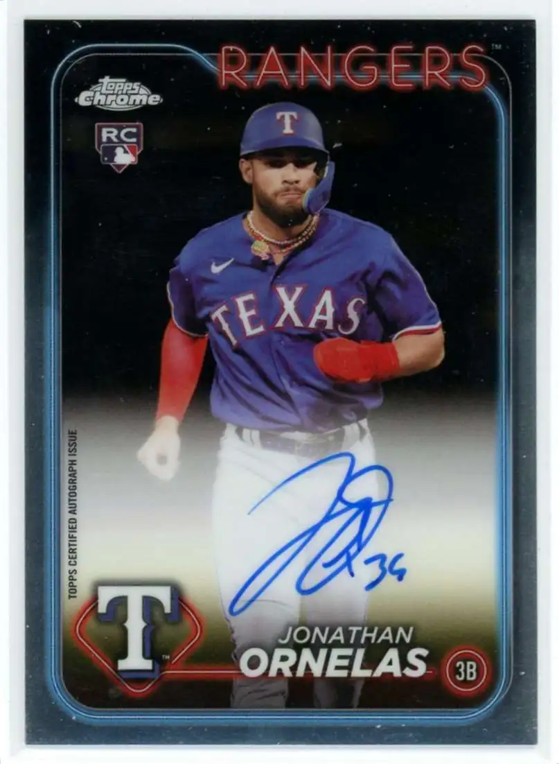 MLB 2024 Topps Chrome Jonathan Ornelas RA-JO [Rookie Auto]