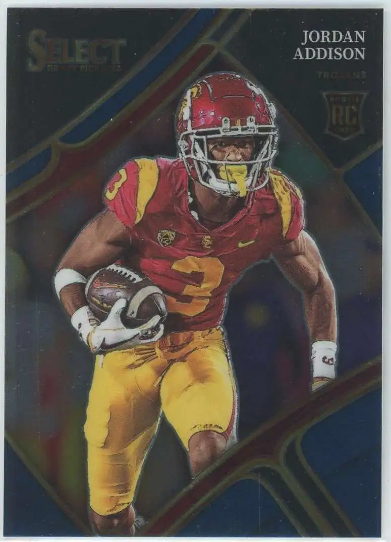 NFL 2023 Panini Select Draft Picks Jordan Addison #106 [Rookie]