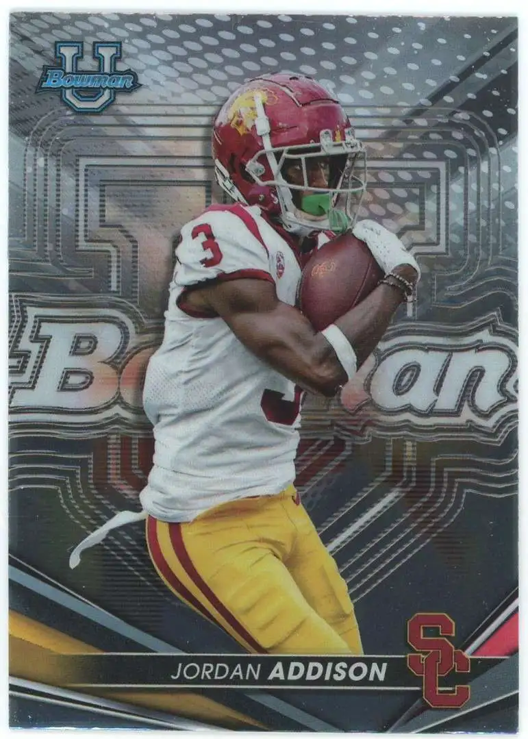 NFL 2022-23 Bowman University Best Jordan Addison #76 [Rookie]