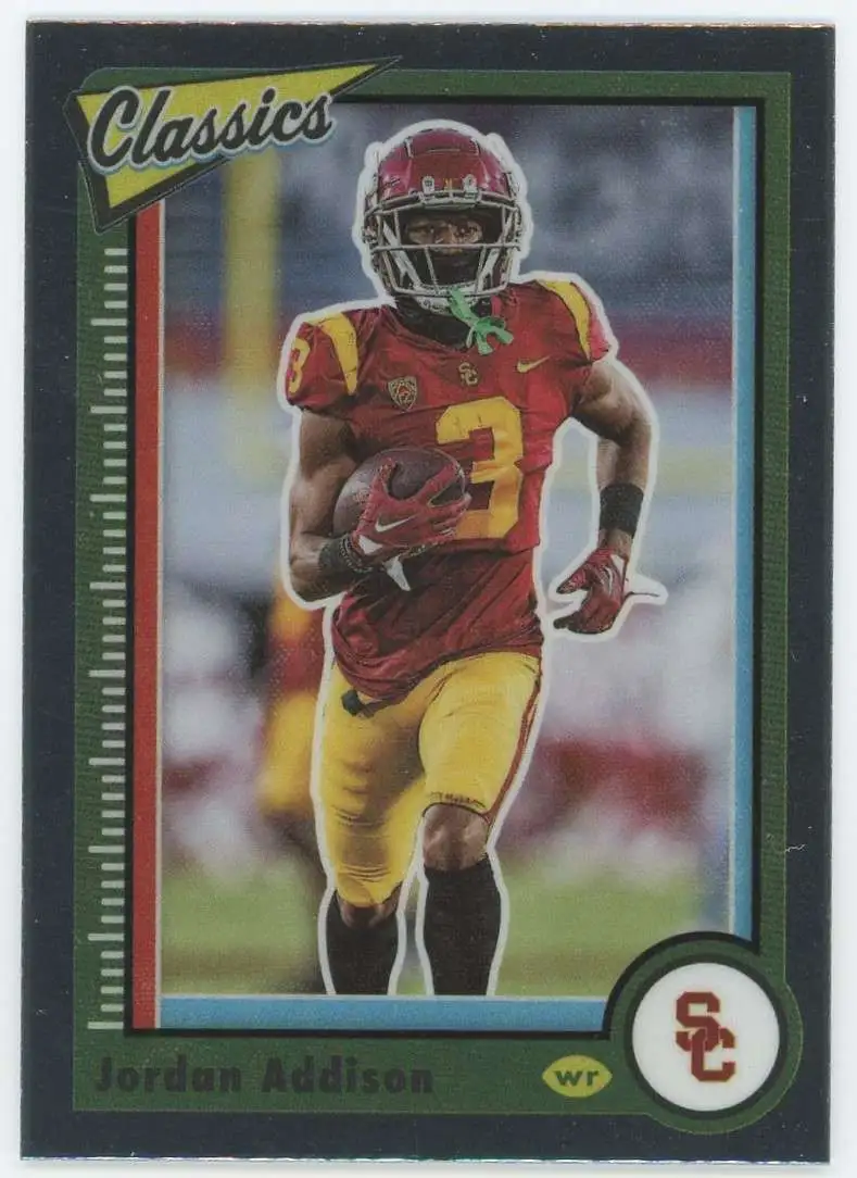 NFL 2023 Panini Chronicles Classics Draft Picks Jordan Addison #7 [Rookie]