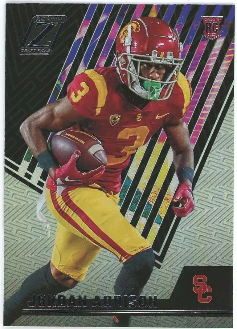 NFL 2023 Panini Chronicles Zenith Draft Picks Jordan Addison #9 [Rookie]