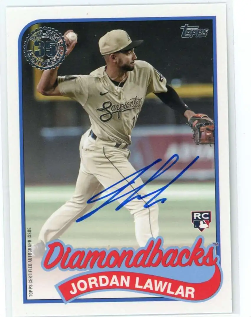 MLB 2024 Topps Series 2 Baseball Jordan Lawlar #89BA2-JL [Rookie Auto]
