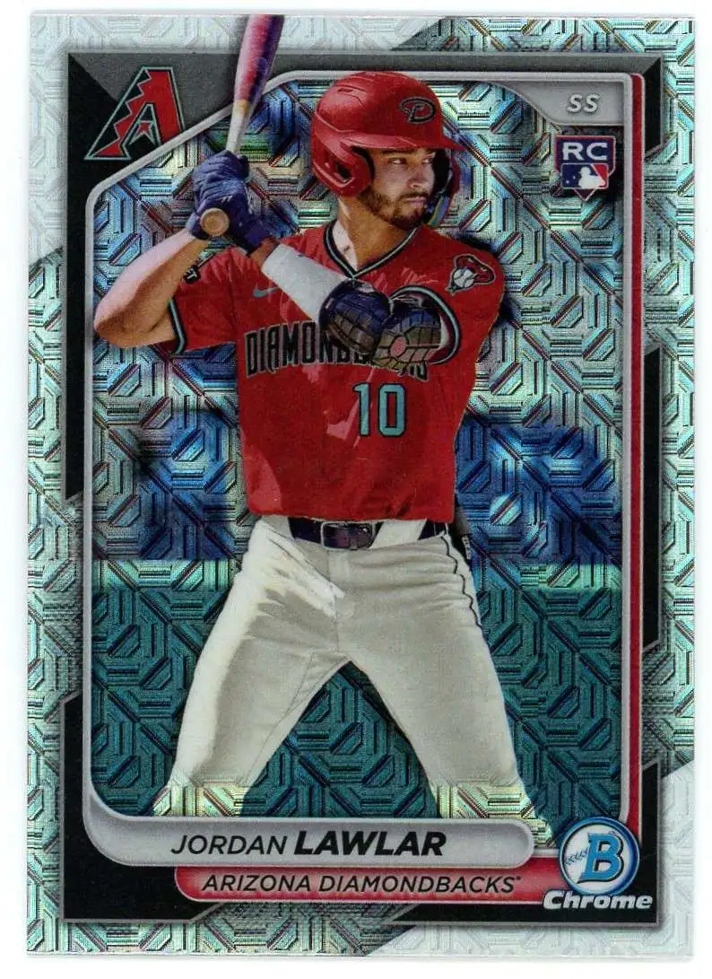 MLB 2024 Bowman Baseball Single Card Mega Box Mojo Refractor Jordan ...