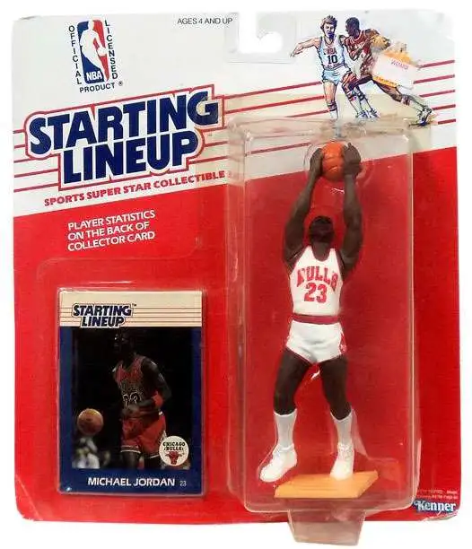 NBA Starting Lineup Super Star Collectible Michael Jordan Action