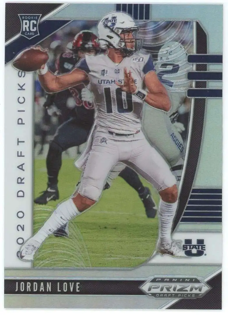 NFL 2020 Panini Prizm Draft Picks Silver Jordan Love #148 [Rookie] []
