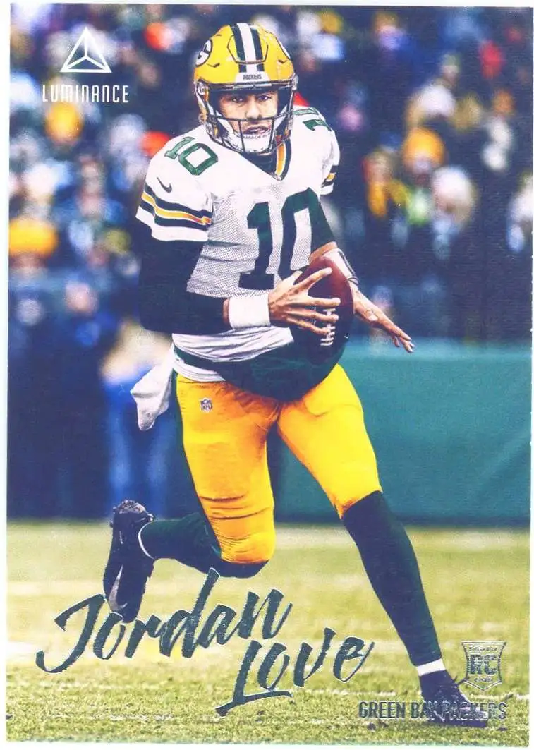 Jordan Love Autographed Green Bay Packers Speed Authentic Full