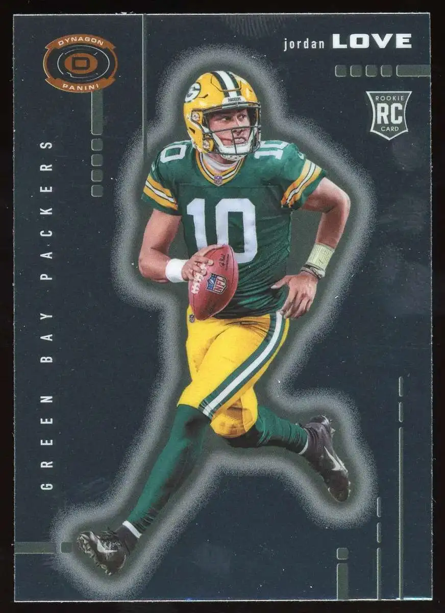 NFL 2020 Panini Chronicles Dynagon Jordan Love D-4 [Rookie] []