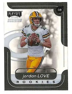 NFL 2020 Panini Chronicles Playoff Momentum Jordan Love M-4 [Rookie]