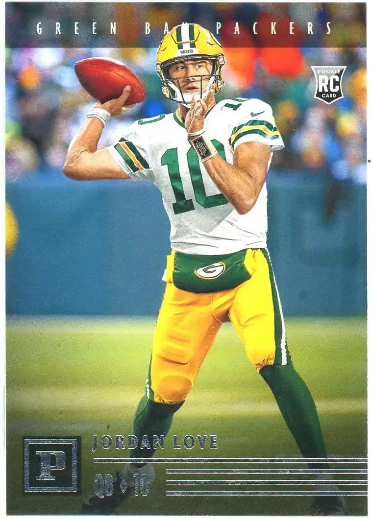 🏈 2020 Absolute RC JORDAN LOVE ROOKIE CARD #162 Green Bay Packers 