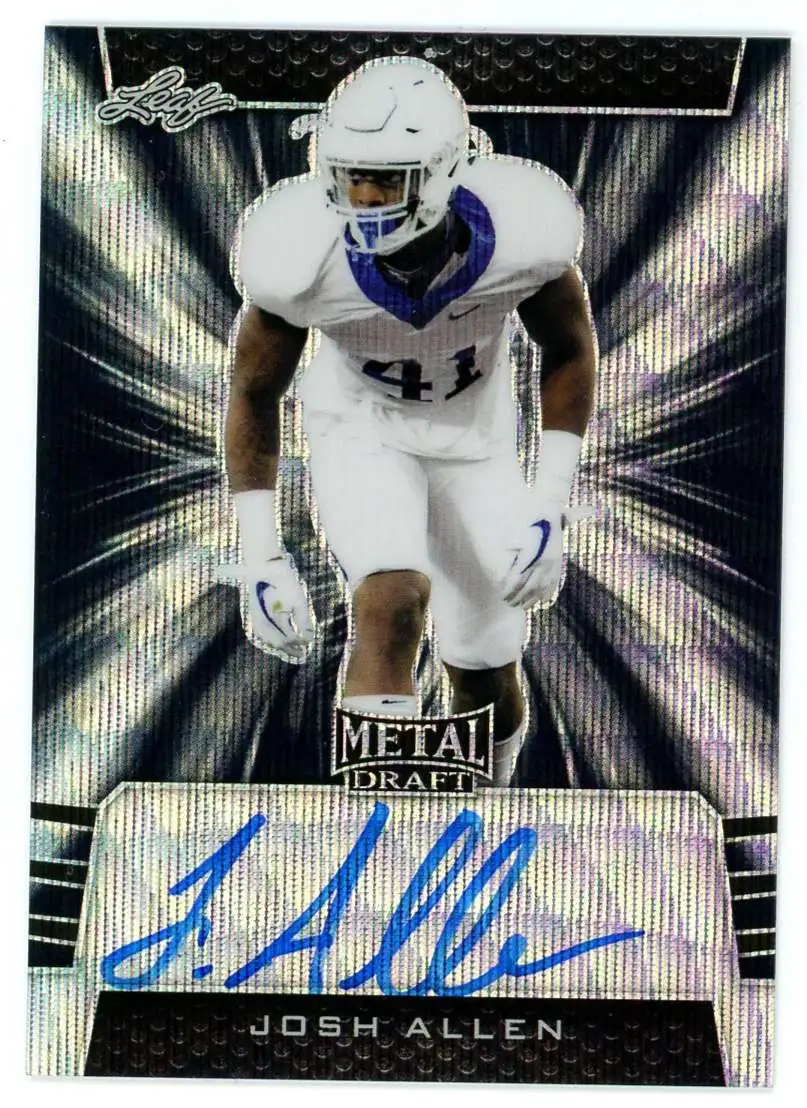 NFL 2019 Leaf Metal Draft 5/7 Josh Allen BA-JA1 [Auto]