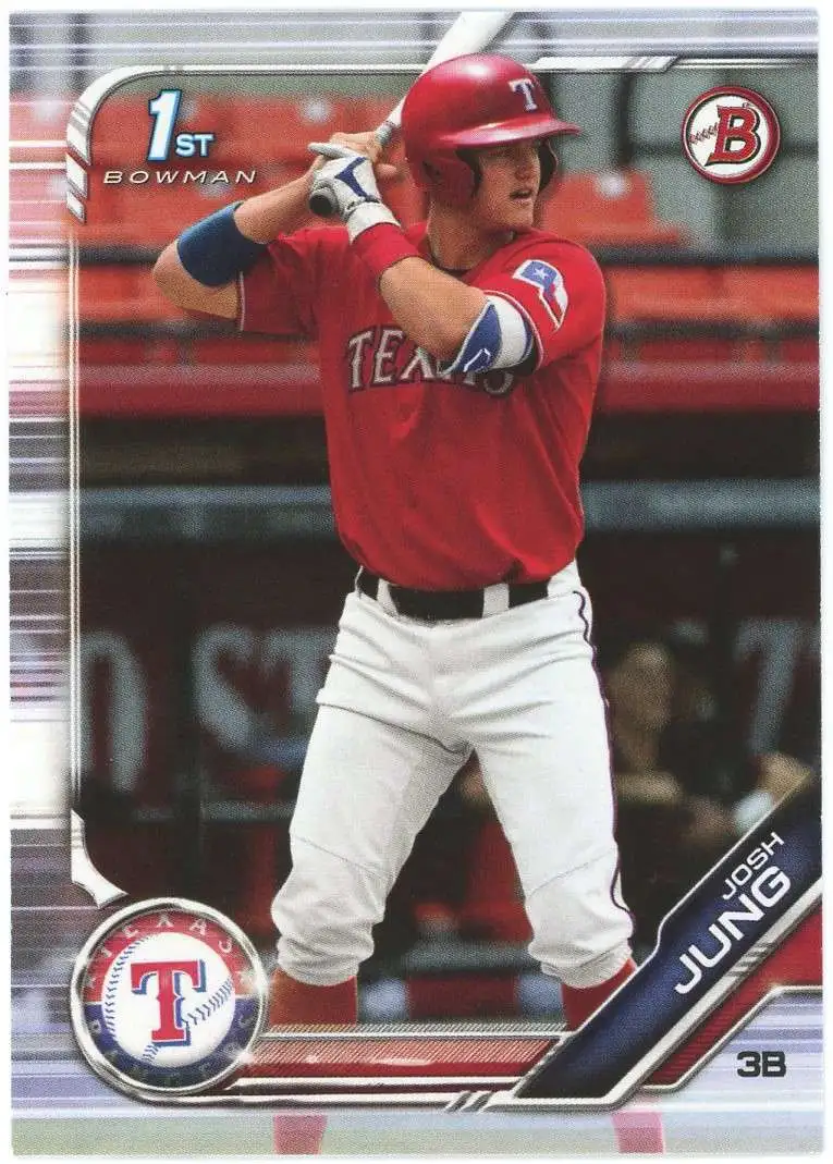 MLB Texas Rangers 2019 Bowman Draft Josh Jung BD-7 [Rookie 1st Bowman]