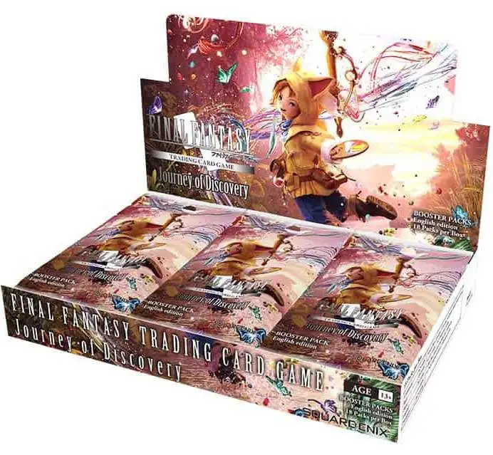 Final Fantasy Trading Card Game Journey of Discovery Booster Box 18 Packs Square Enix - ToyWiz Final Fantasy Trading Card Game Journey of Discovery Booster Box 18 Packs Square Enix - ToyWiz