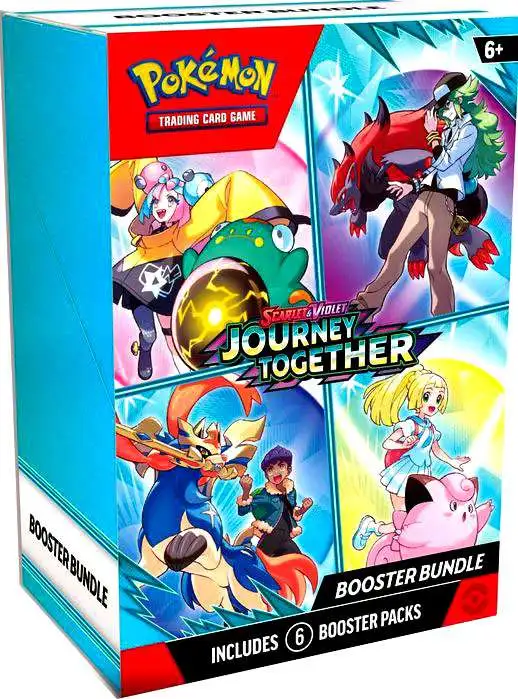 Pokemon Scarlet & Violet Journey Together Booster Bundle [6 Packs]