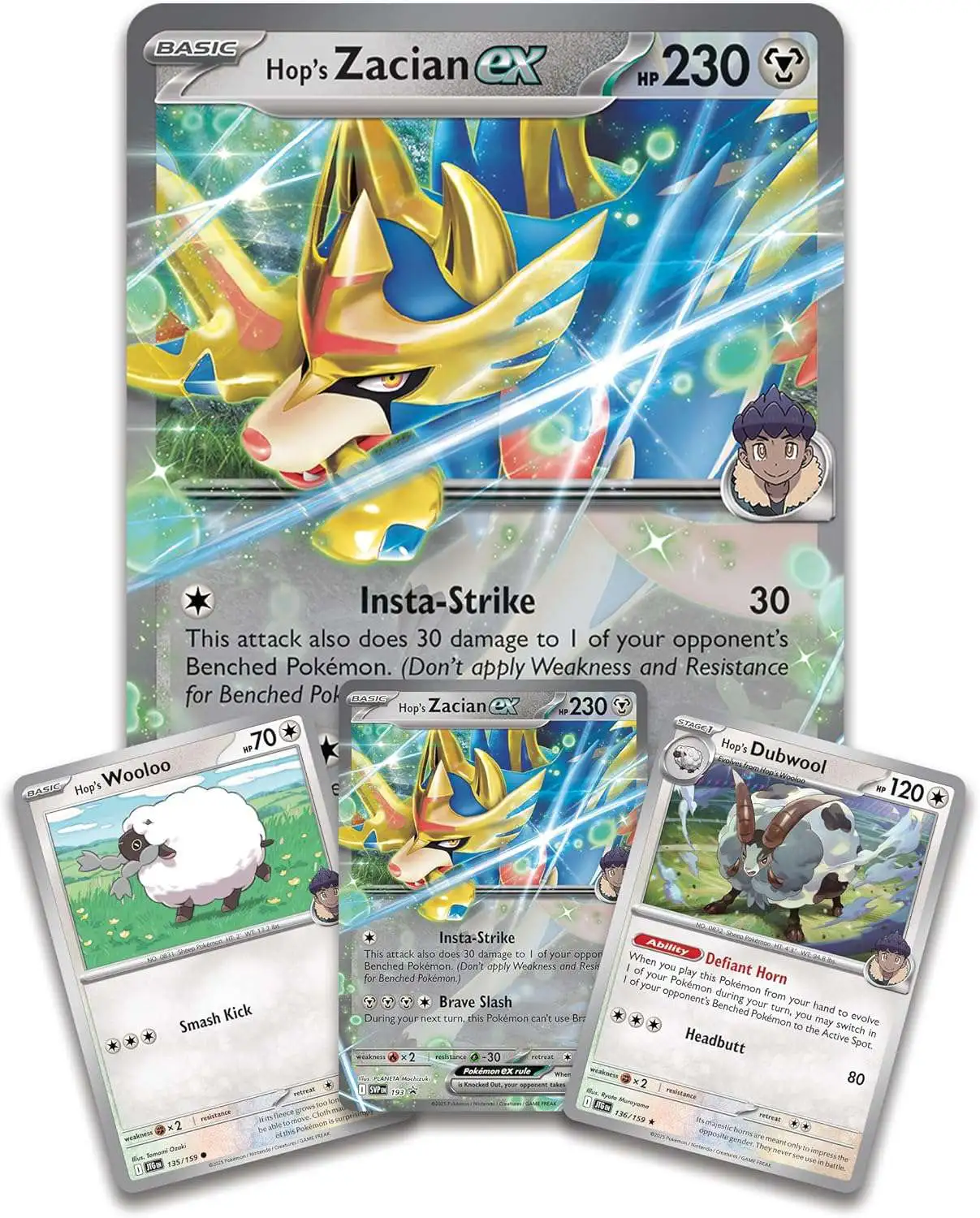Pokemon Scarlet Violet Journey Together Hops Zacian ex Box 4