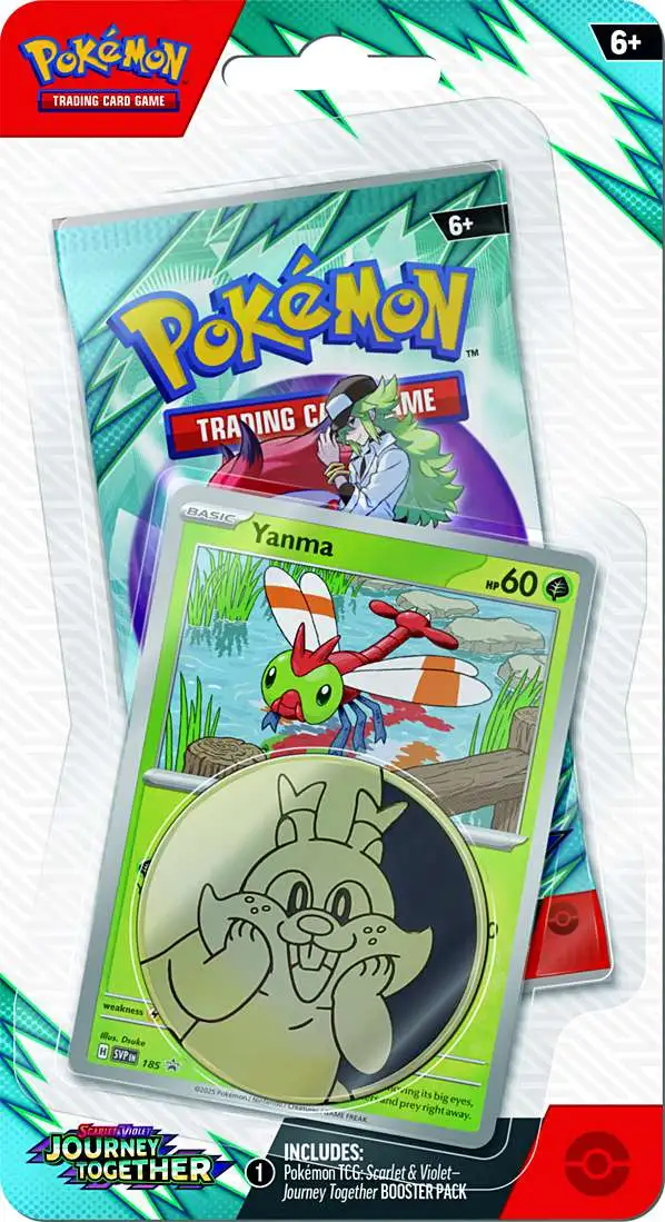Pokemon Scarlet Violet Journey Together Yanma Checklane BLISTER