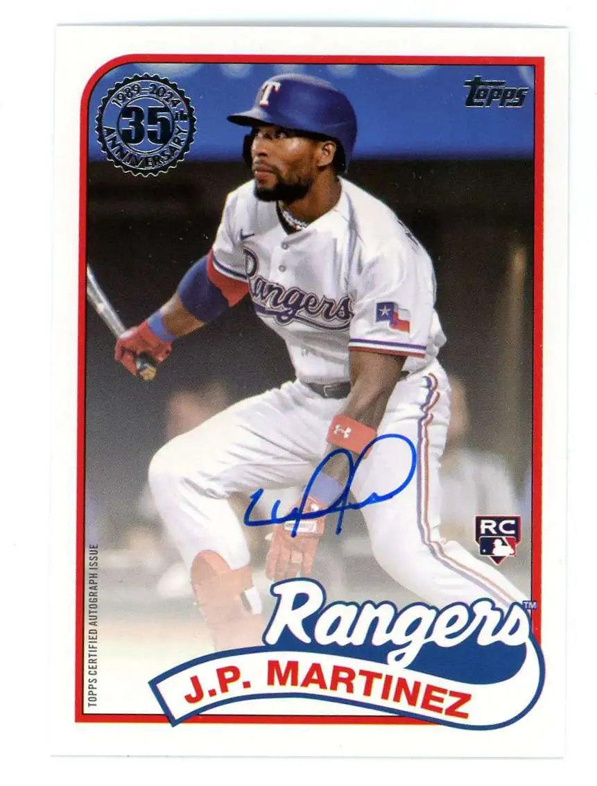 MLB 2024 Topps Update Baseball 1989 35th Anniversary J.P. Martinez #89BA2-JMA [Rookie Auto]