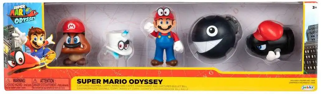 Mario with cappy store figure