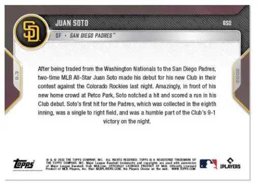 Juan Soto (San Diego Padres) MLB Funko Pop! Series 6 - CLARKtoys