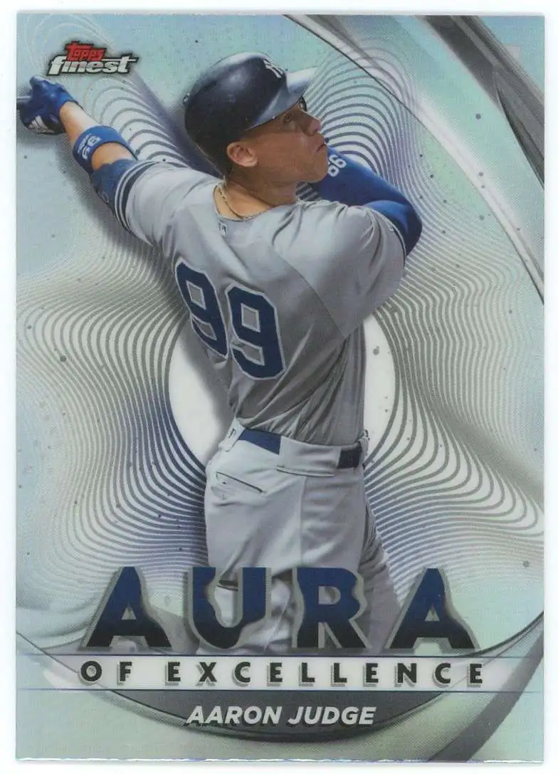MLB 2022 Topps Finest Aaron Judge AE-AJ [Aura of Excellence]