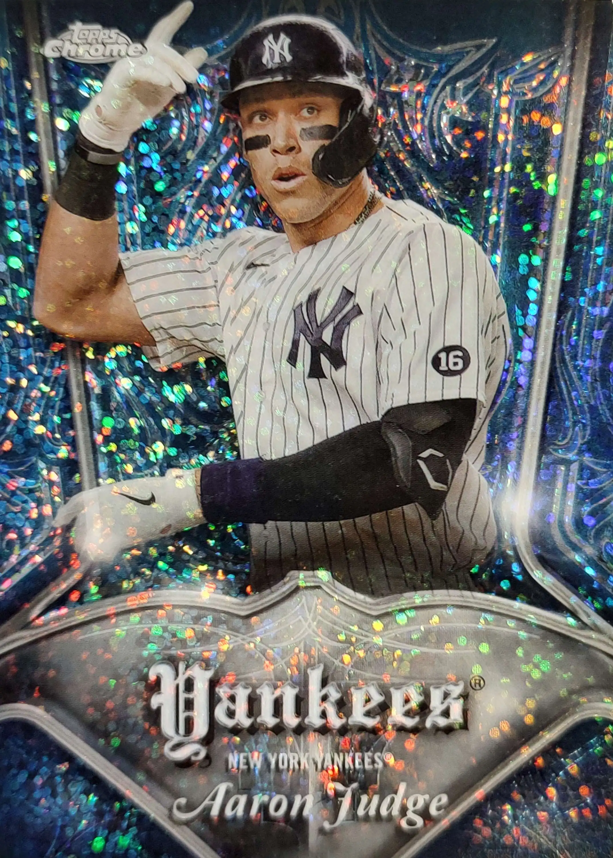 MLB New York Yankees 2022 Chrome Baseball Single Card Aaron Judge