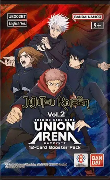 Union Arena TCG Jujutsu Kaisen Volume 2 Booster Pack UEX02BT [12 Cards]