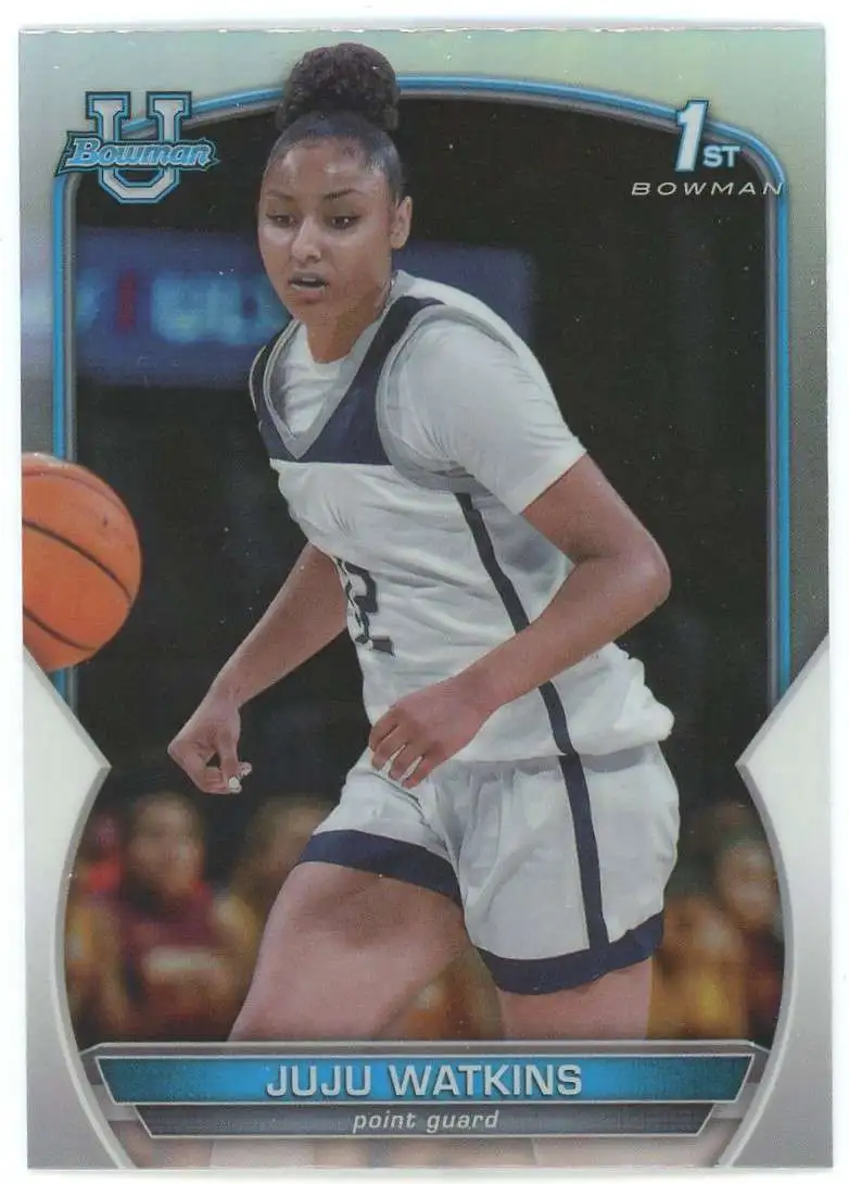 WNBA 2023 Bowman Chrome University 1st Bowman Refractor JuJu Watkins #43
