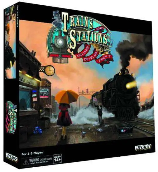 Trains & Stations Board Game