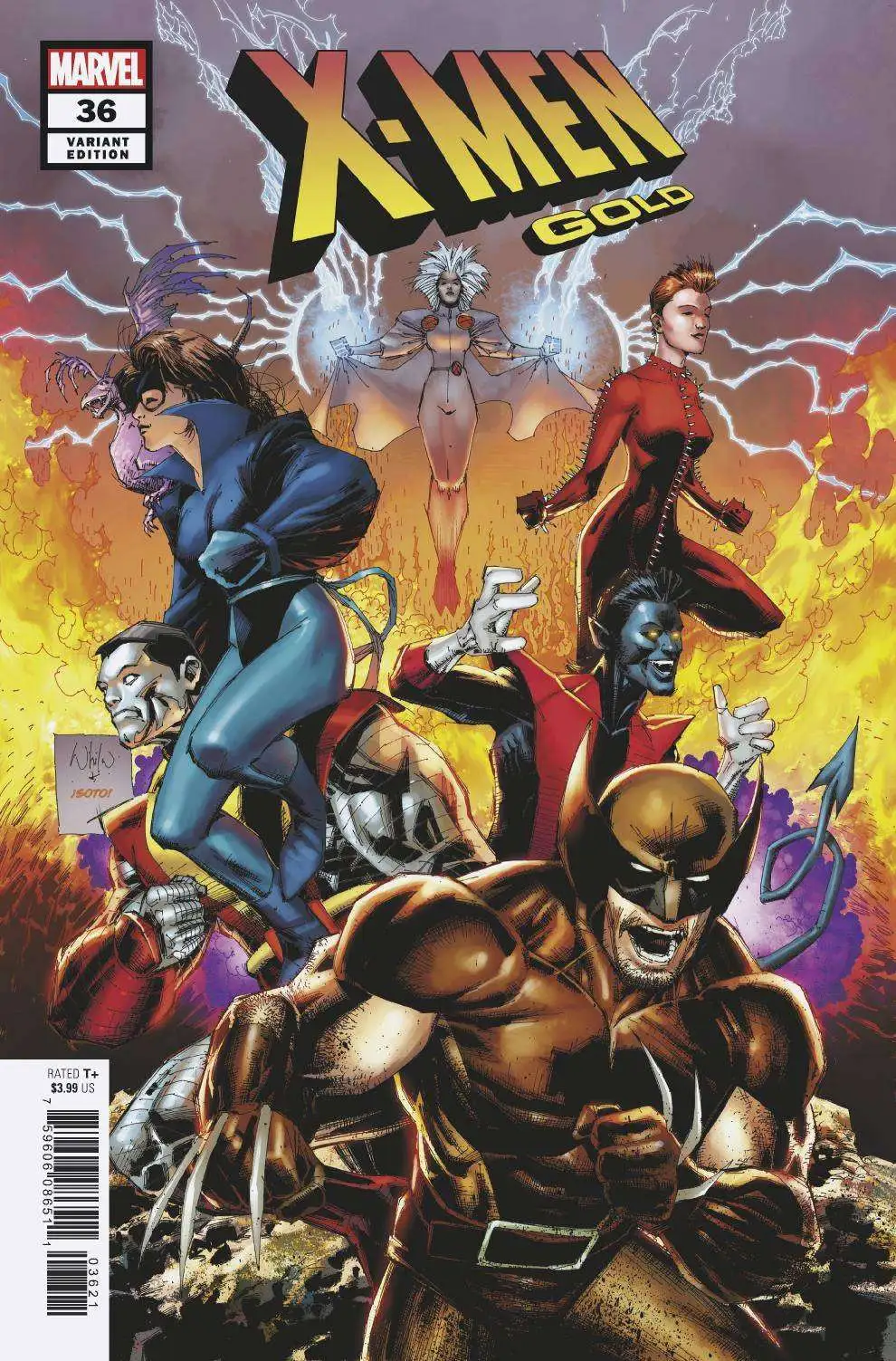 X-Men Gold #36 Marvel Comics 
