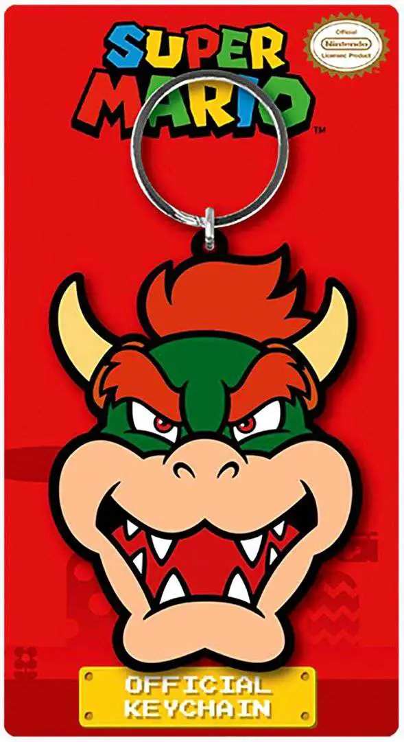 Super Mario Soft-Squeeze Keychain Series 2 Mystery Pack Lot de 3 