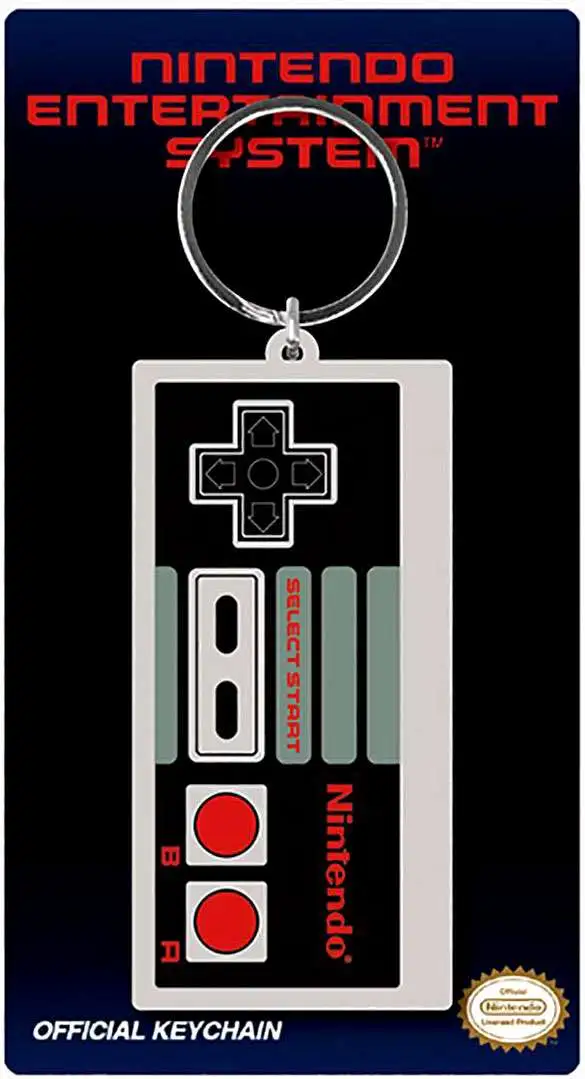 Super Mario NES Controller Keychain