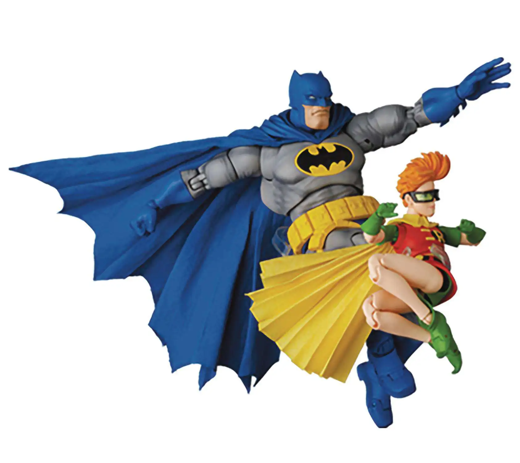 DC The Dark Knight Returns MAFEX Batman Robin  Action Figure 2-Pack Blue  Version Medicom Toys - ToyWiz