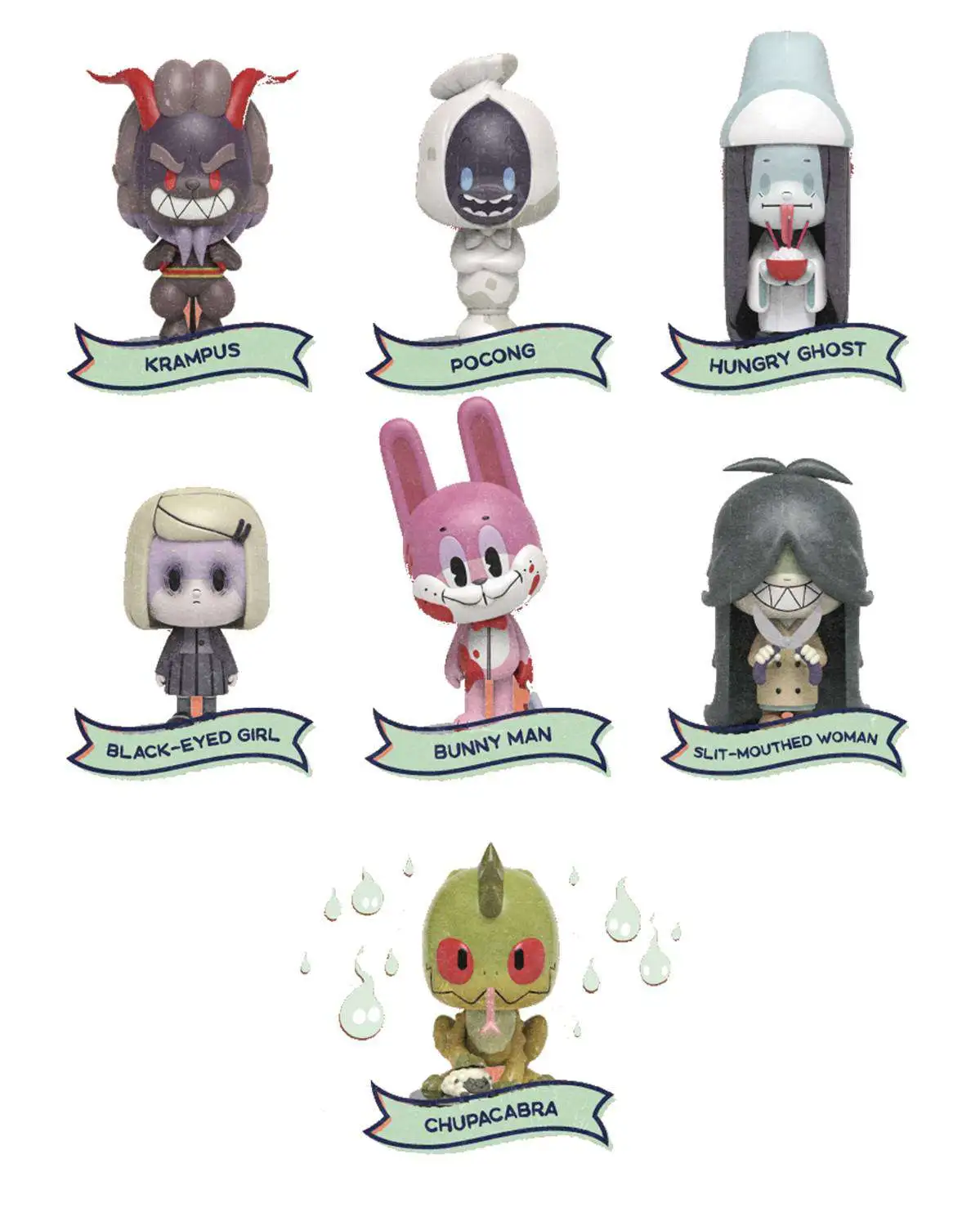 Creepy Cuties Series 1 2-Inch Mini Figure PVC Blind Pack